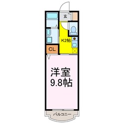 マンションあかやまの物件間取画像